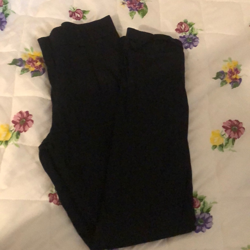 Black casual pants